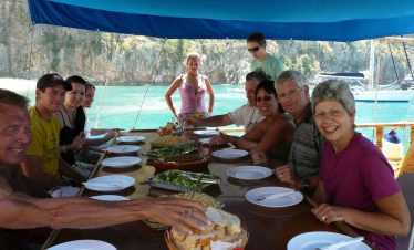 Blue Cruise Life on Gulet Fethiye to Olympos