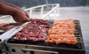 Blue Cruise Life on Gulet bbq