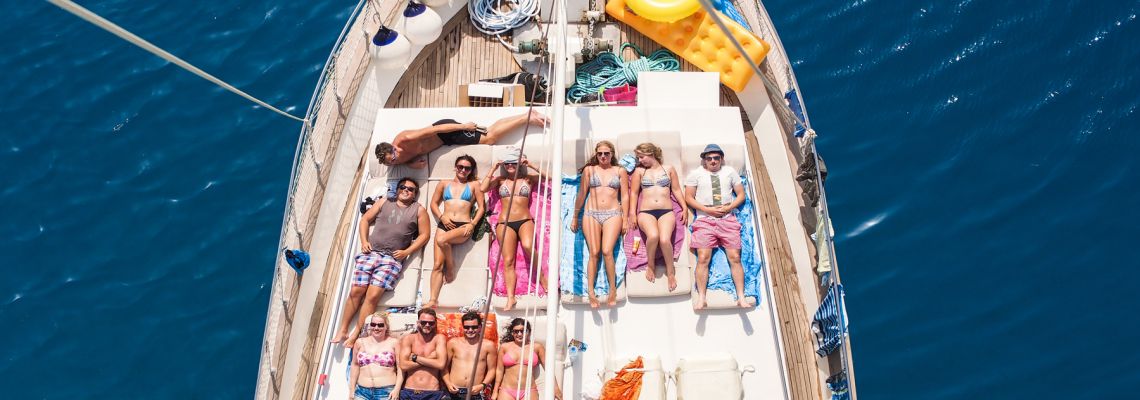 Blue Cruise Life on Gulet fethiye to olympos blue cruises