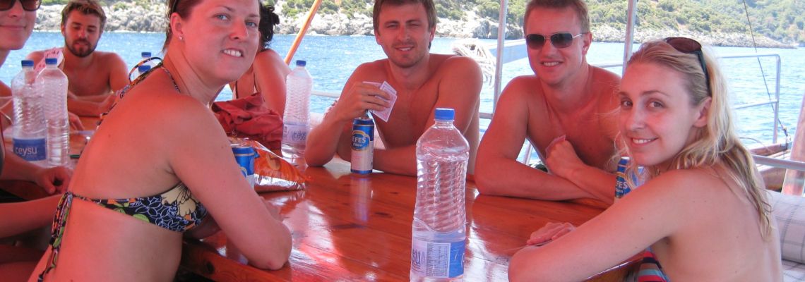 Blue Cruise Life on Gulet Blue Cruise life